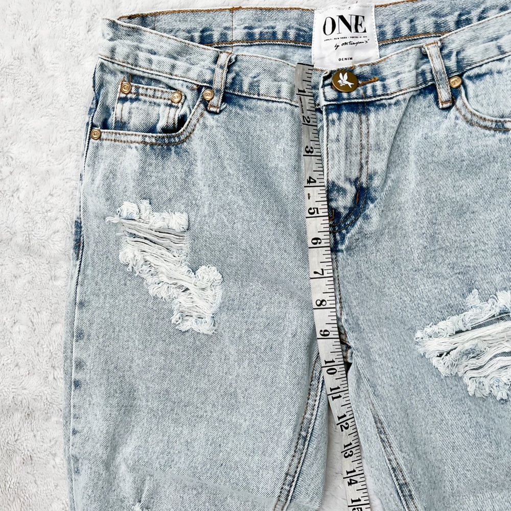 NWT- ONE TEASPOON Awesome Baggies Distressed Jean in Classic - Picture 13 of 15